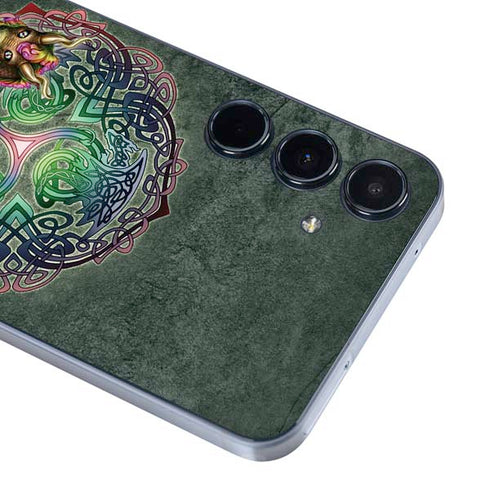 Celtic Dragon by Brigid Ashwood Galaxy A35 5G Skin